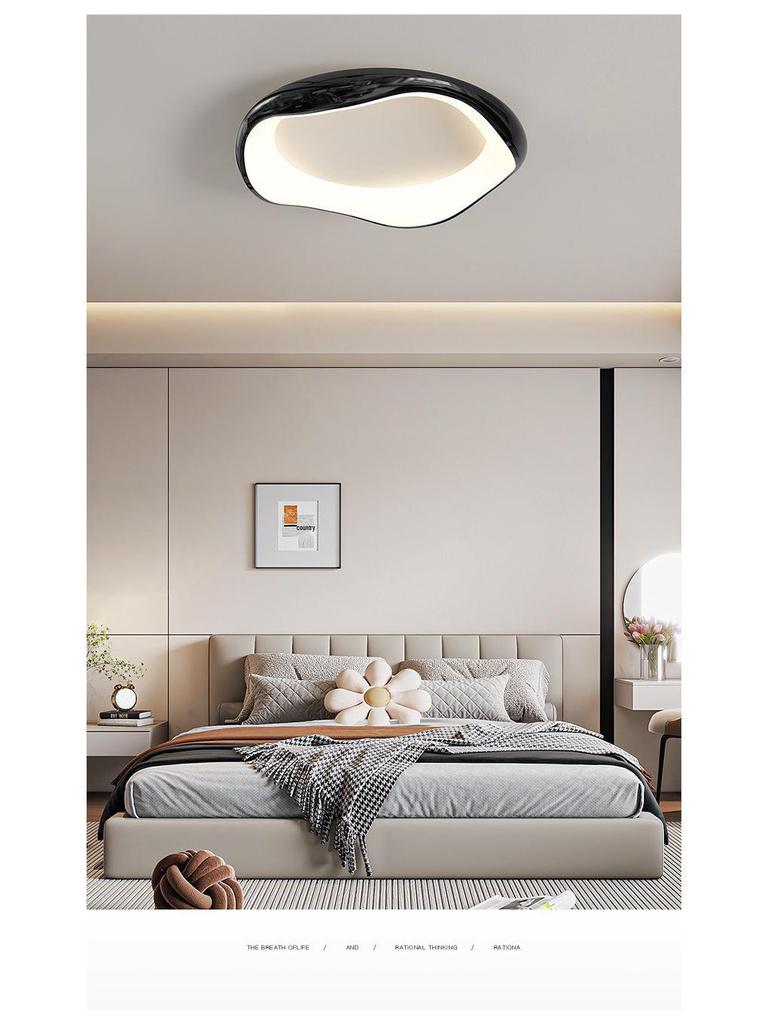 Потолочный светильник Nordic Bauhaus Cream — высококачественный, защитный для глаз, креативный дизайн для спальни и кабинета
