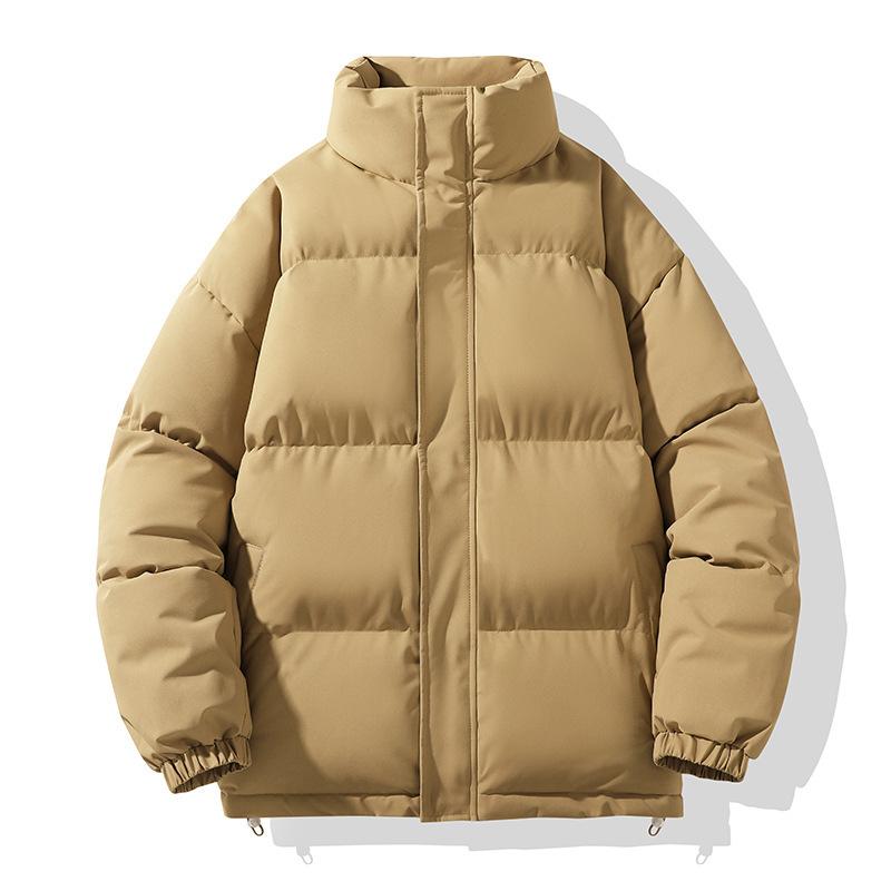 Хлопковое пальто Мужское Новое Зимнее Многоцветное Парное Одинакового Стиля Утепленное Теплое Повседневное и Модное Универсальная Куртка-пуховик Хлопковая куртка