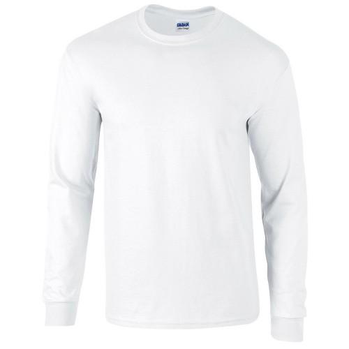 Gildan Mens Ultra Cotton Long-Sleeved T-Shirt