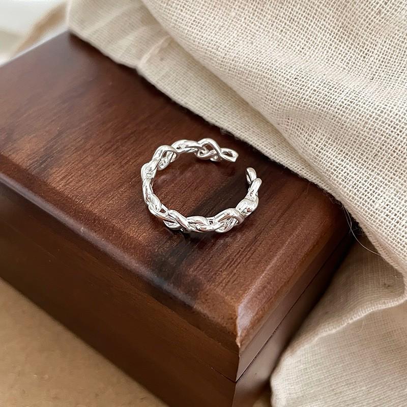 Retro Style Versatile Heart Open Ring for Women