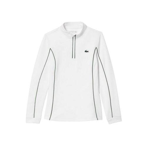 Lacoste Womens/Ladies Quarter Zip Tennis Sweatshirt