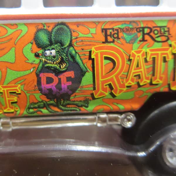 Johnny Lightning 164 Rat Fink 1965 VW Samba Bus Zinger - Эксклюзив SUPERCON - Миниатюрная машинка Rat Fink