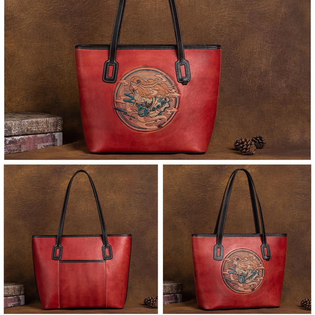 Большая сумка подмышки Большая вместительная верхняя часть Сумка для мамы Винтажная большая сумка для девочек