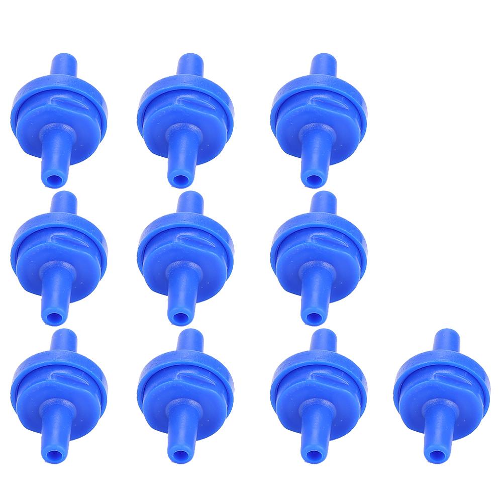 10 шт. Воздушный кислородный насос Обратный клапан Невозвратный выход Принадлежности для аквариума для шланга 4 мм