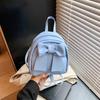 Korean Trend Bow Backpack Bag Women's 2025 New Fashion and Sweet Handbag for Going Out Is Good-looking