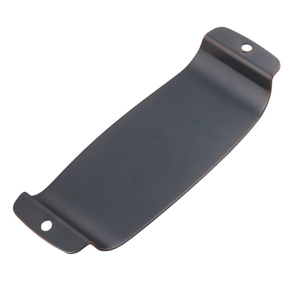 Защитная крышка звукоснимателя PB Bass Bridge, серебристая