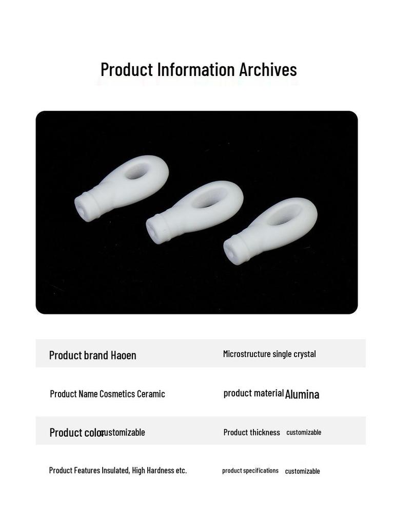 Ceramic Cosmetic Packaging: Wear-Resistant Mask, Lotion, and Solid Perfume Sets