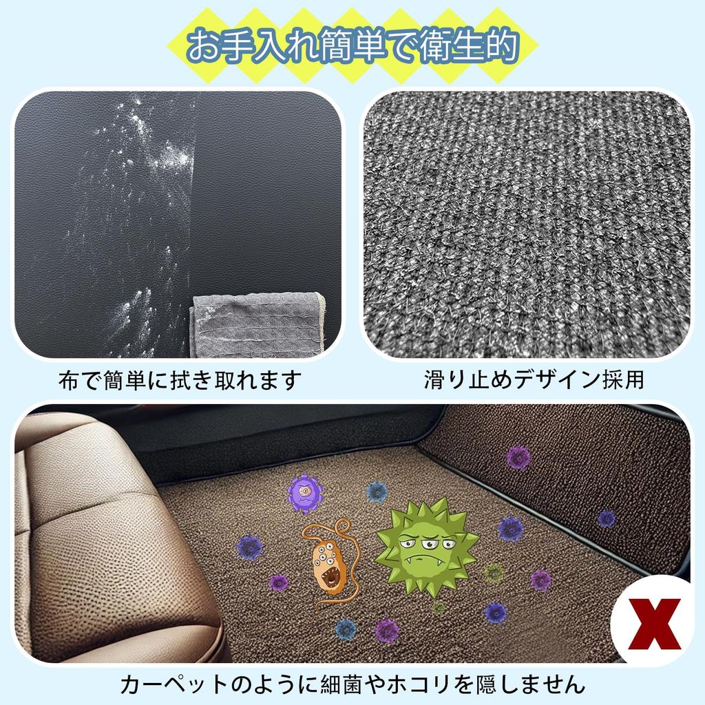 Подковёр багажника Honda Stepwgn Spada Stepwgn Spada RP Изготовлен из синтетической кожи с нижней частью DE. (ХОНДА серия) не скользит