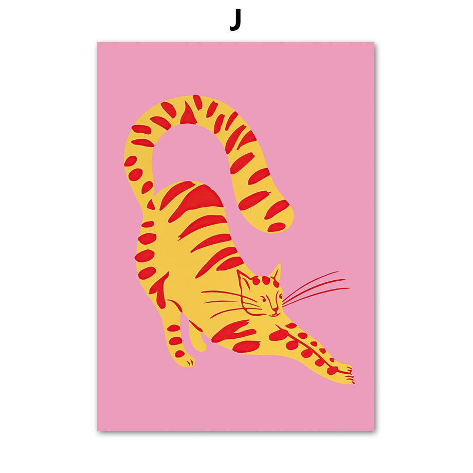 Абстрактная розовая карта музея Матисса, цветочный рынок, настенная живопись на холсте, скандинавские постеры и принты, декоративные фрески для гостиной