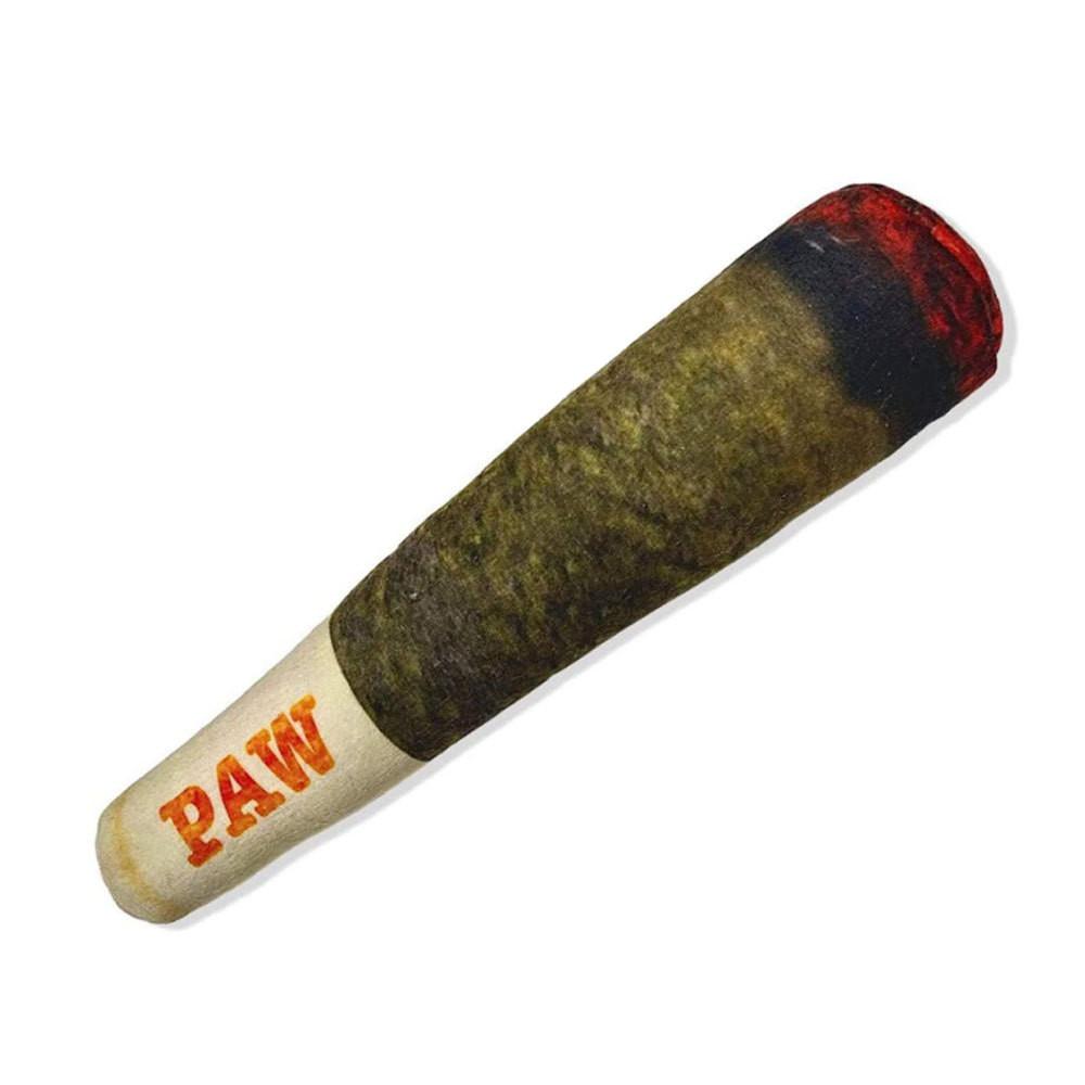 Lifelike Green Cigar Dog Toy Crafted From Premium Plush For Happy Pets