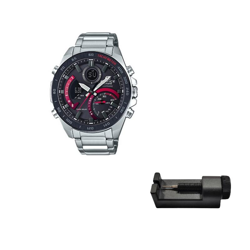 Casio Мужские часы EDIFICE Черные ECB-900YDB-1APR