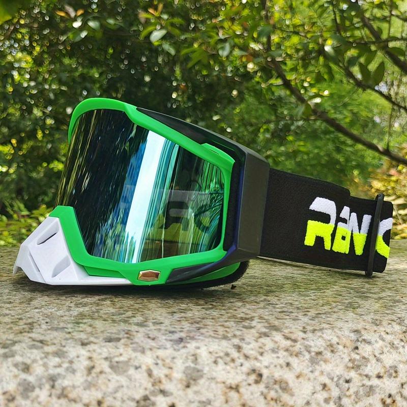 Motorcycle Goggles for Adults - TPU Material, Windproof and Dustproof, Outdoor Sports Glasses for Cycling, Racing, Riding - Unisex