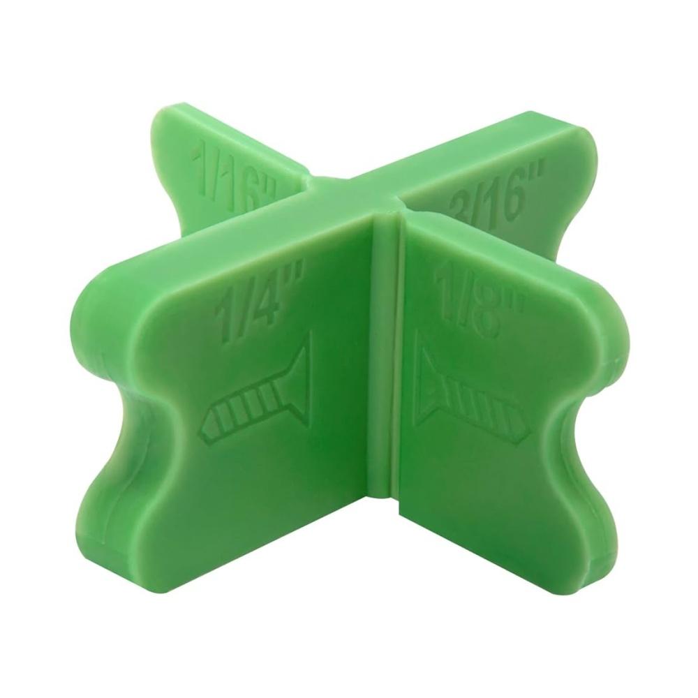 1-8PCS Deck Spacer Tool Set 4 Size Gap Green Deck Spacers Reusable Wood Composite Decking Installation Alignment Leveling Gasket
