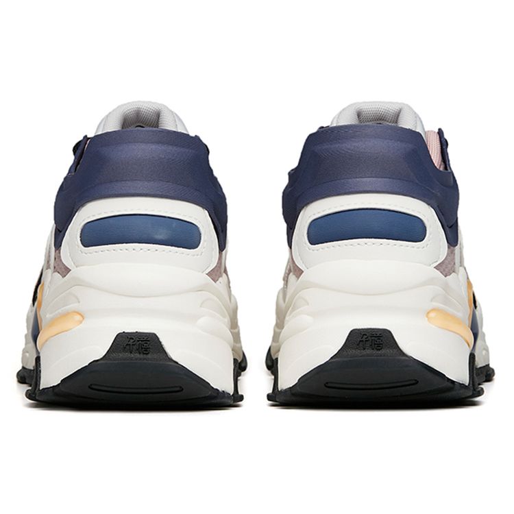 Anta Millennium 3.0 амортизирующие нескользящие износостойкие низкие спортивные повседневные туфли женские кроссовки розовые белые 122148890-5