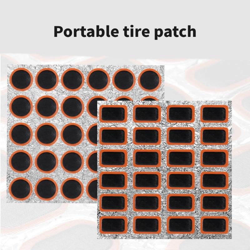 Аварийные заплатки для ремонта при езде на велосипеде на открытом воздухе, заплатки для ремонта проколов шоссейного велосипеда для велосипедов, мотоциклов, утечек камер