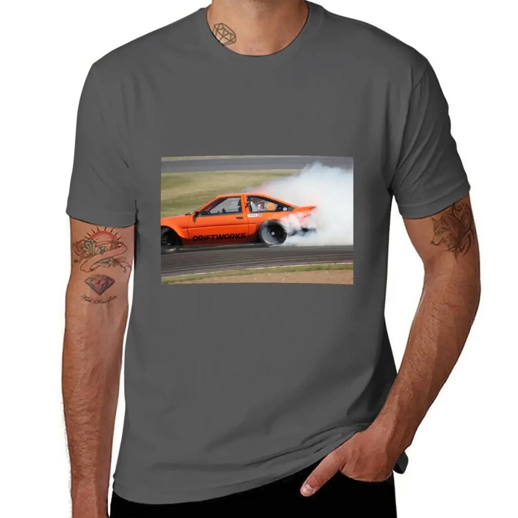 Driftworks' T-Shirt blanks cute tops Blouse men clothing
