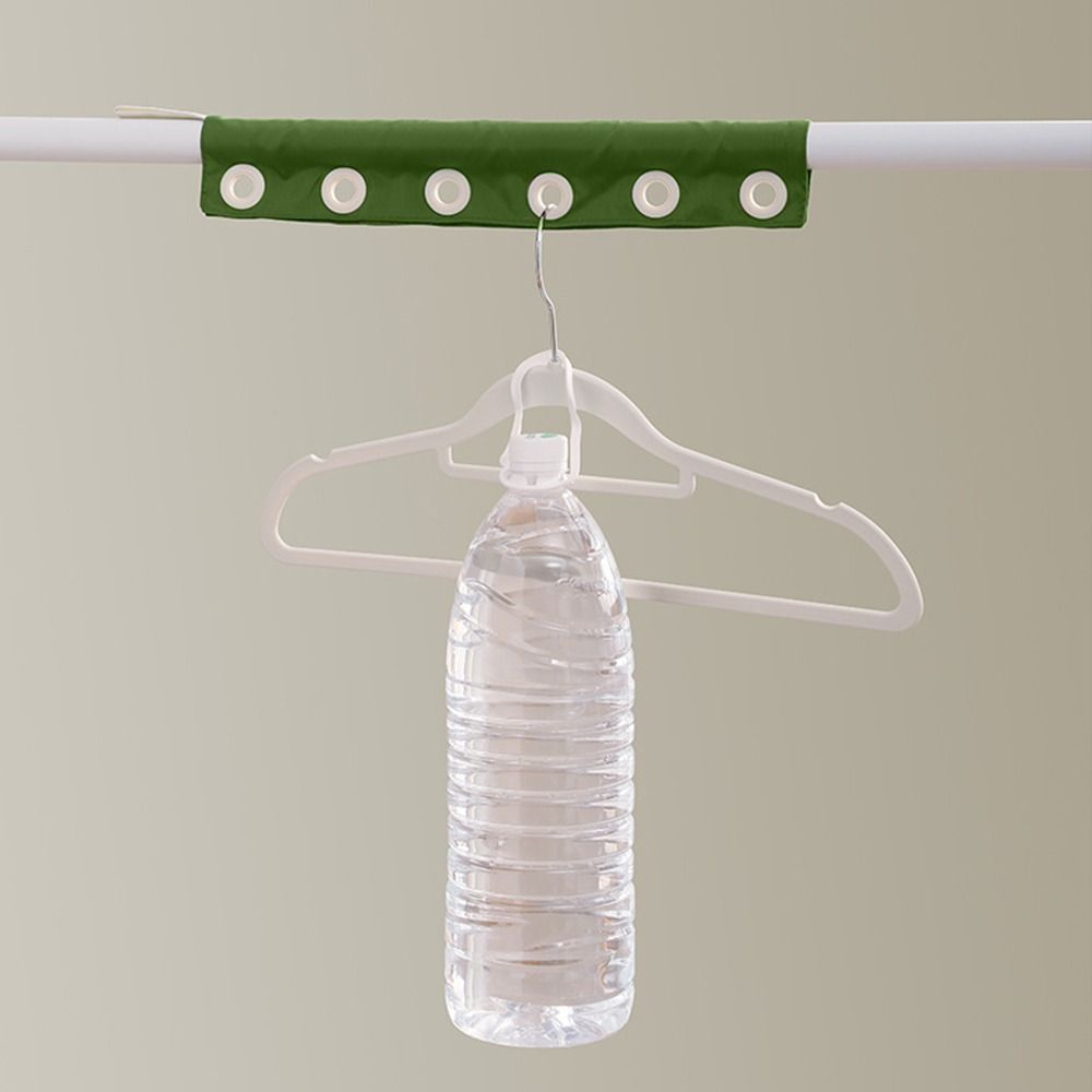 Removable Fabric Clothing Clip Foldable Hanging Socks Organizer Travel Clothes Drying Rack Outdoor
