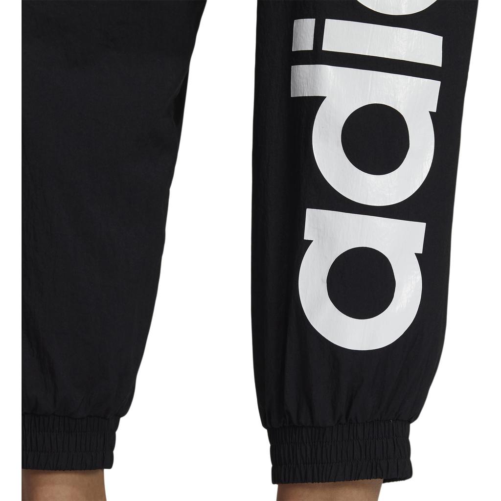 adidas Повседневные спортивные брюки с принтом Neo Letter, женские брюки, черные GP5429
