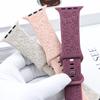 Силиконовый ремешок с цветочным узором для Apple Watch Ultra 2 Ремешок 49мм 45мм 40мм 41мм Браслет Модный IWatch Серии 9 8/7/6/5/4/3/se