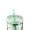 Starbucks Green Wilderness Collection Glass Straw Tumbler