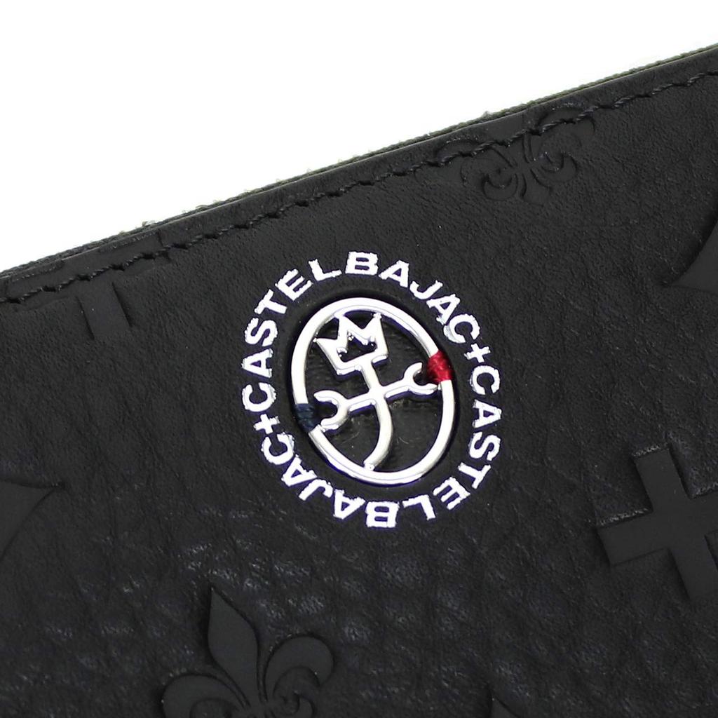 Длинный кошелек с круглой застежкой-молнией и кошельком для монет Marcel 061616 Черный [Castelbajac]