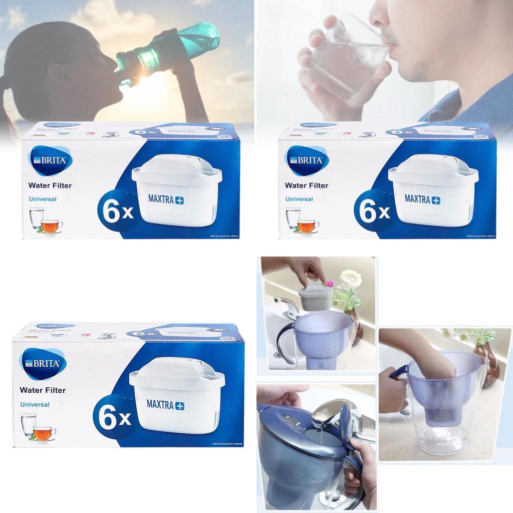 Кувшин для фильтрации воды Brita с активированным углем для домашнего использования, простой стиль