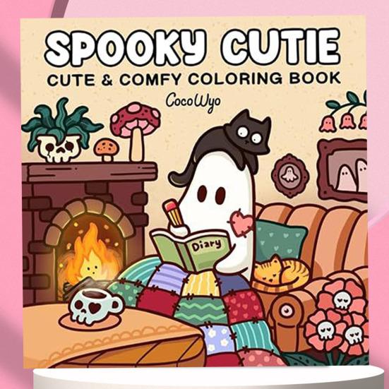 Раскраска с героями мультфильмов, односторонние страницы, жуткий дизайн, для взрослых и подростков, для релаксации, раскраска, иллюстрации, книга