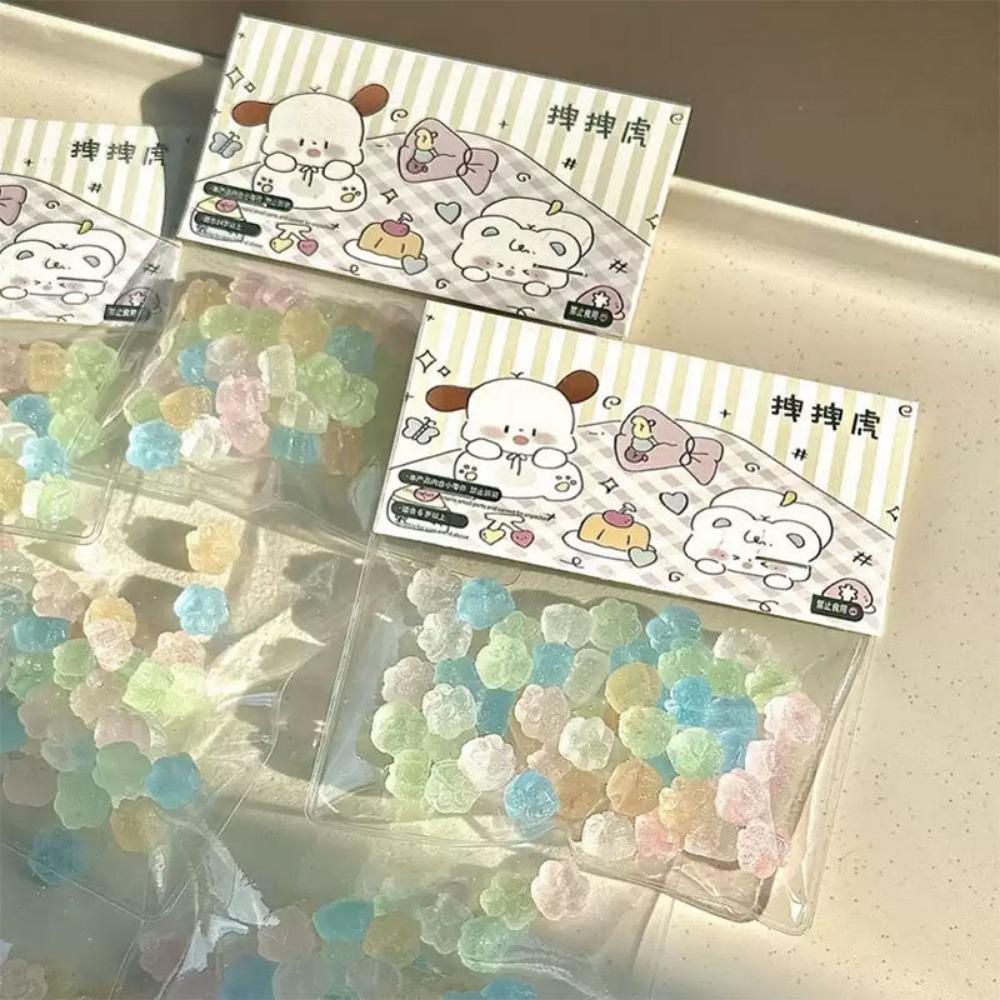 50 шт. Мини Кошачья Лапка Тайяки Сквиши Игрушка - Снятие Стресса Непоседа Сенсорные Игрушки Для Детей Взрослых, Сжимаемые Сквиши Против Тревоги Подарок