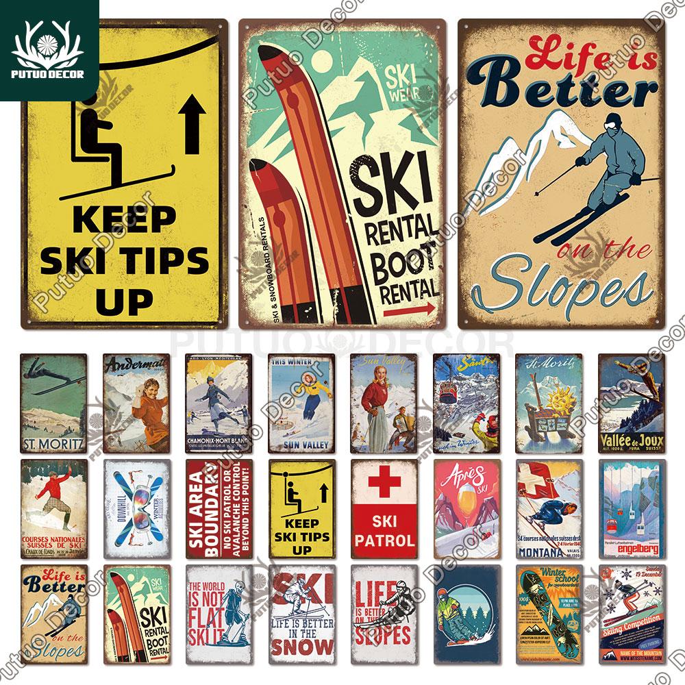 Decor Fun Animal Vintage Tin Sign Plaque Metal Plate Wall Art Decor for Living Room Man Cave Cafe Farmhouse Retro Poster