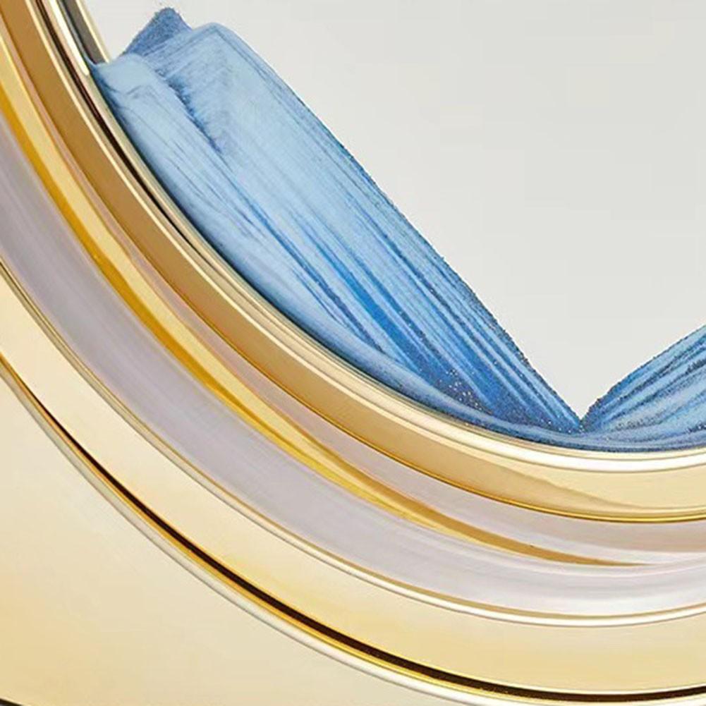 Настольная лампа для спальни с зыбучим песком для глубокого морского пейзажа, песочная картина, декор, подарки