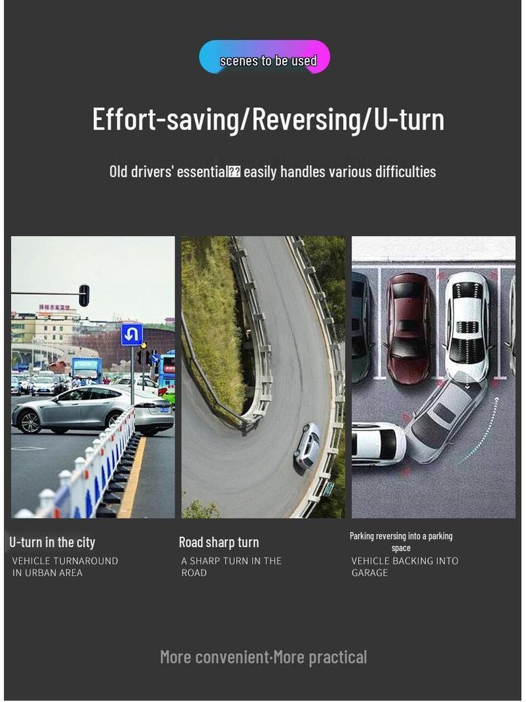 Steering Wheel Silicone Power Ball - Effort-Saving Auxiliary Bearing for Cars