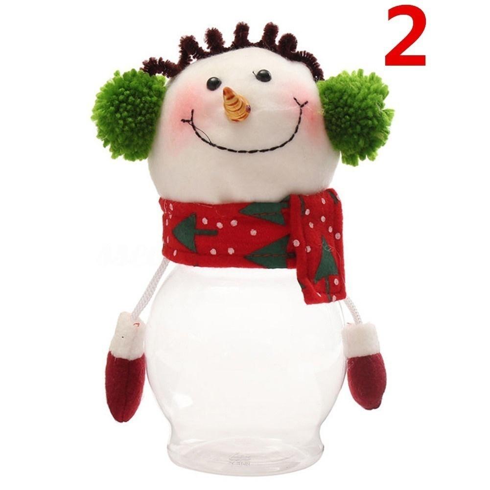 Друзья, ребенок, малыш, рождественская фланелевая банка для конфет, бутылка для хранения, сладкий подарок