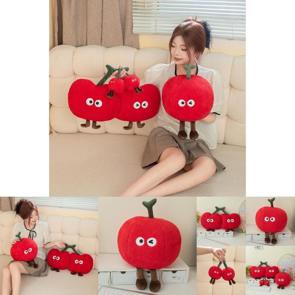 Cherry Character Plush Doll Pillow Doll And Keychain For Gift And Collection
