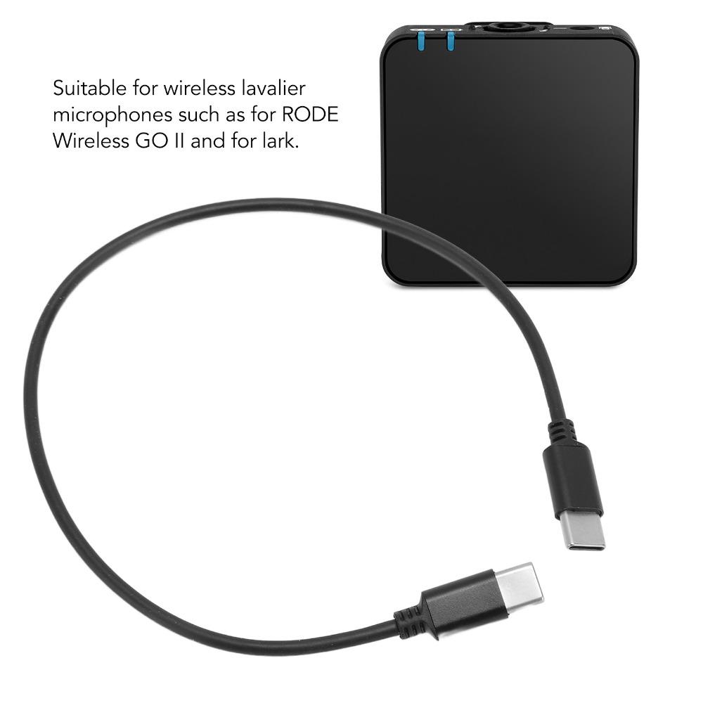 Кабель-микрофон Type C на Type C с качеством звука без потерь для RODE Wireless GO II для Lark