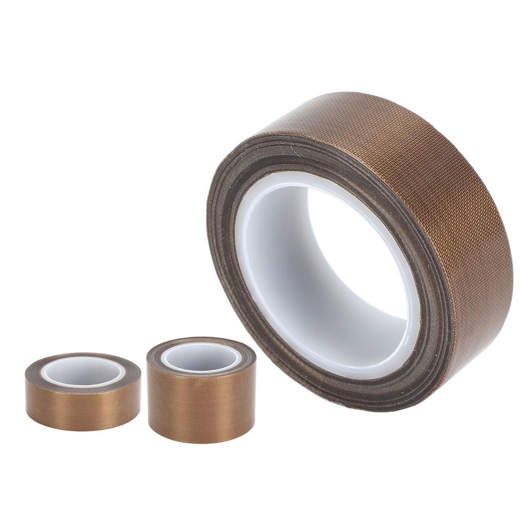 PTFE Glass Cloth Tape 32.8ft High Temperature Resistance Insulation PTFE Tape for Vacuum Sealer Food