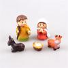 Handcraft Nativity Scene Resin Holy Family Figurine Set For Christmas Decoration Religious Christmas Display Home Decors