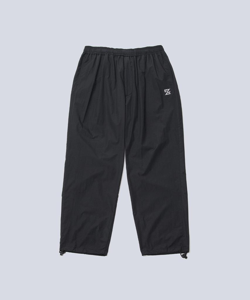 Seutenseuseoul Nylon Stance Wide Easy Pants (Matte Black)