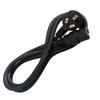 Pure Copper Cloverleaf Power Cord for Rice Cooker and Computer, High-Power with Groove Design