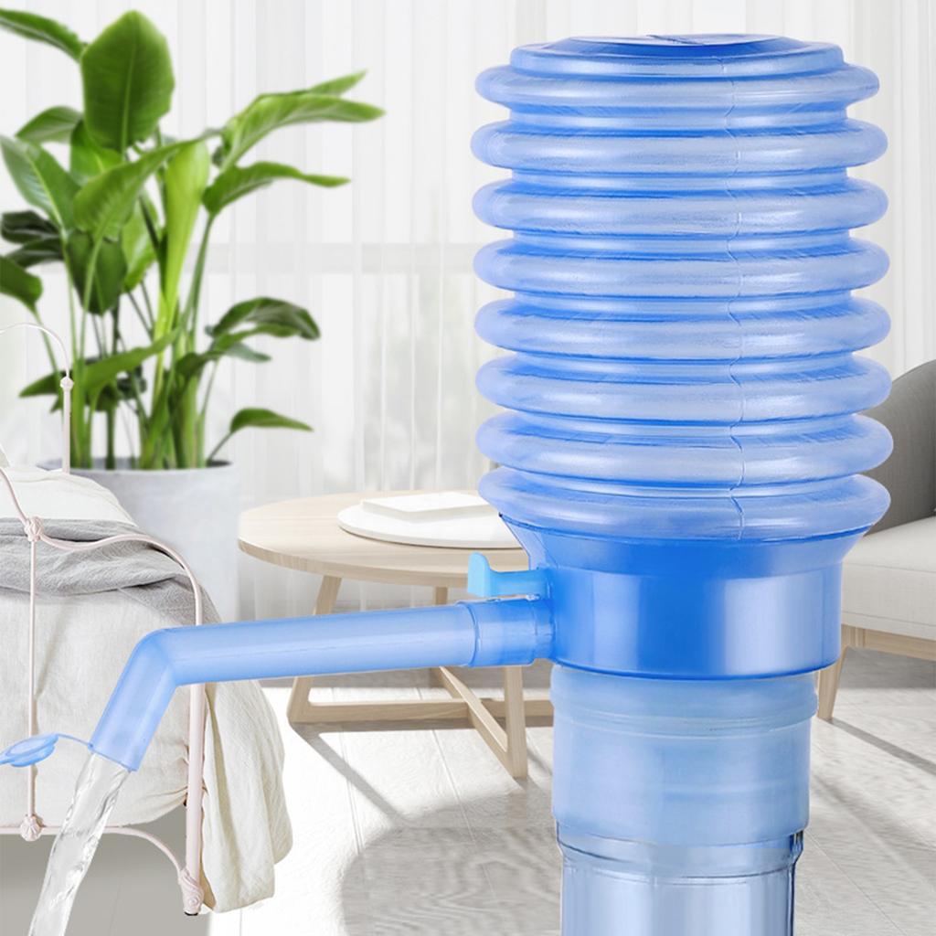 Ручной насос для 5-галлонной бутыли для воды, регулируемая длина трубки, диспенсер для воды с защитной крышкой носика