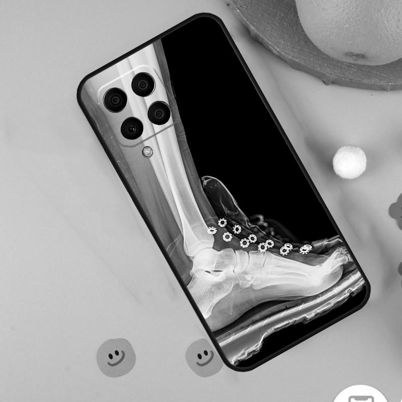 Чехол X-Ray Human Anatomy для Samsung Galaxy M54 M34 M14 M12 M32 M52 M53 M33 M13 M20 M21 M51 M15 M55 M31s M30s
