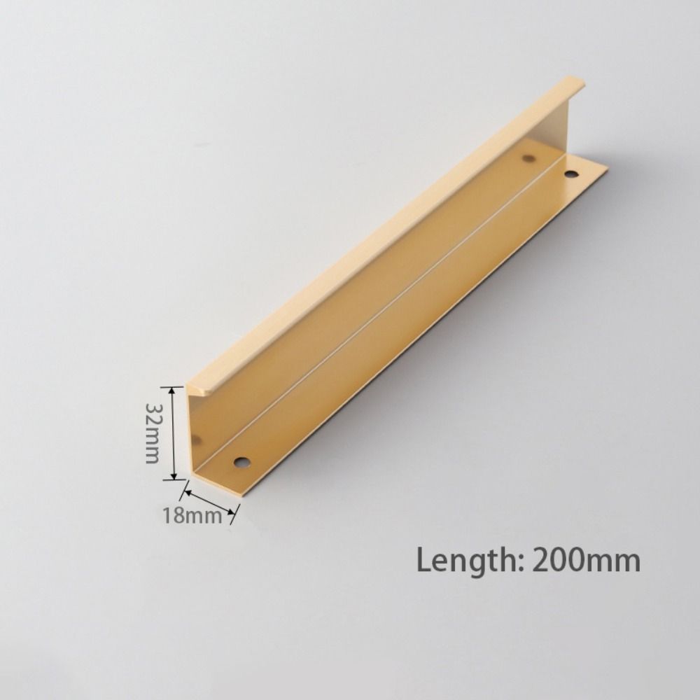 Врезная скрытая ручка для шкафа, мебельная фурнитура, ручки для шкафа, новая ручка для гардероба