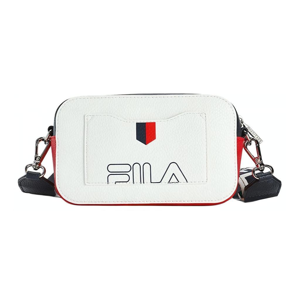 New FILA Polyurethane PU Synthetic Leather Box Bag, Shoulder Bag, Crossbody Bag Extra Small Women's F13W429164FWT
