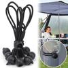 50/20/5pcs Outdoor Elastic Ball Rope Bungee Cords Portable Tent Fixing Tarpaulin Awning Canopy Heavy Duty Tarp Tie Down