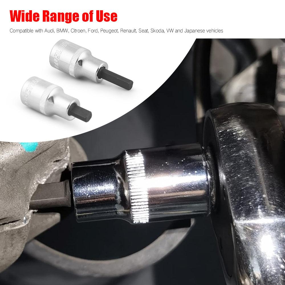 Car Strut Removal Tool Suspension Strut Spreader Socket Tool Strut Knuckles Remover Shock Absorber Dismantle Socket for VW BMW