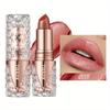 Shimmering Lipstick Long-Lasting Waterproof Lipstick Smooth Texture Full Coverage Glitter Lipstick Available In Black Golden Red Pink Lip Makeup