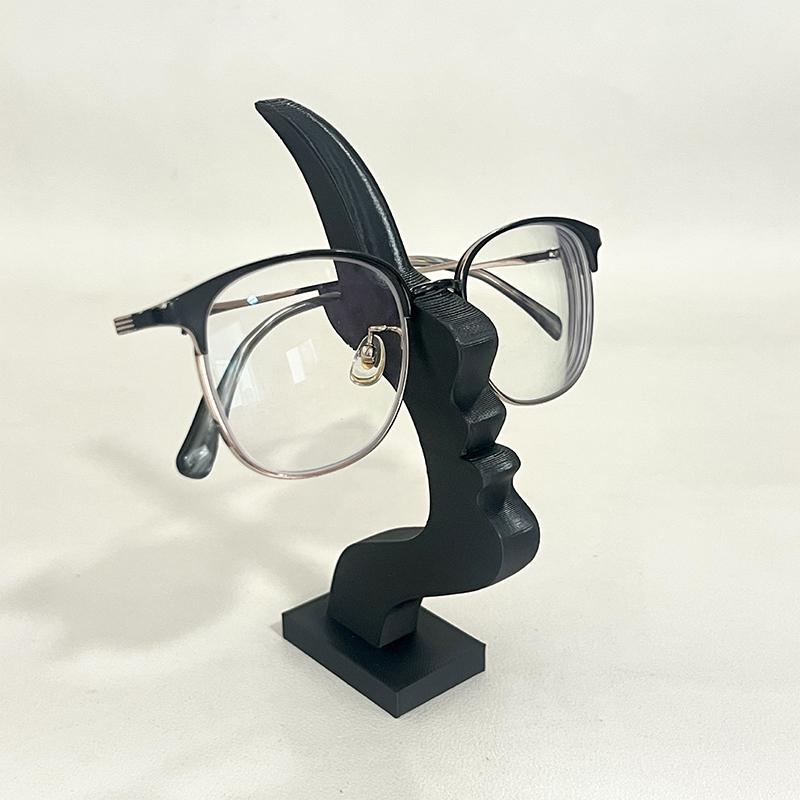Подставка для очков Подставка для очков Форма бара Человеческое лицо сбоку Интересные Простые Подставка для очков Украшения