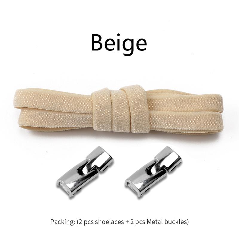 Elastic Laces Sneakers Cross Locks Shoelaces Without Ties Kids Adult 8MM Width No Tie Shoelace Rubber Bands Shoes Accessories