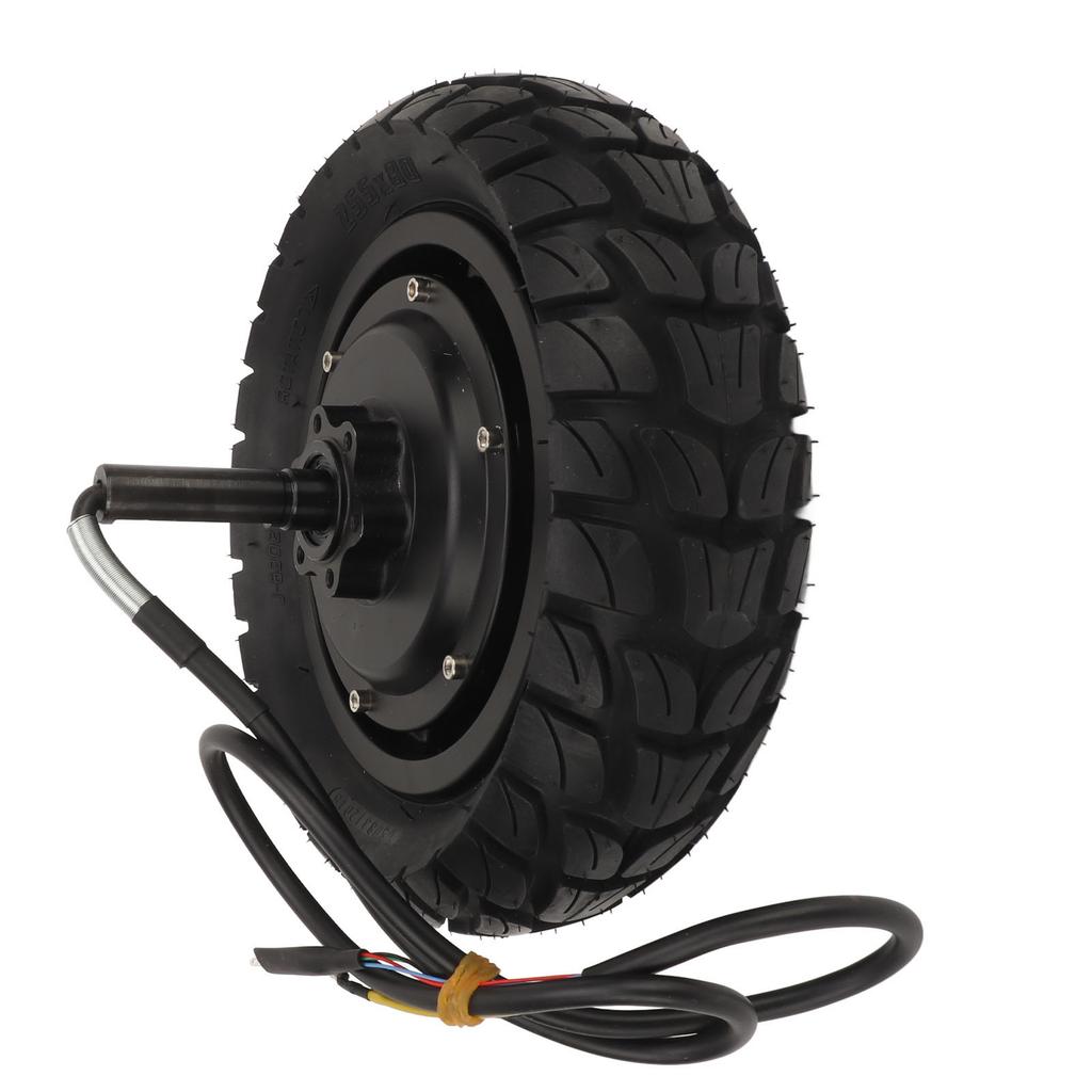 10-дюймовый мотор-колесо 36v-60V 1000-1500W вакуумная шина односторонний дисковый тормоз разъемный мотор-колесо для электрического картинга