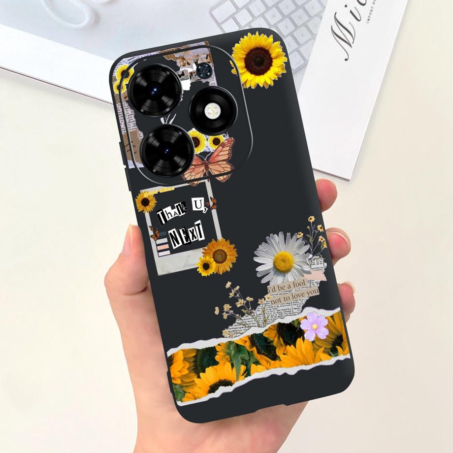 Для Tecno Spark GO 2024 Чехол Spark 20C Spark20 Pop 8 Para Чехол Силиконовый Мягкий ТПУ Бампер Мультяшный Крутой Милый Стиль Рисунок Capas