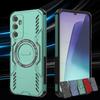 Магнитное рассеивание тепла для чехла Samsung Galaxy A25 5G Чехол для Samsung Galaxy A15 A25 A35 A55 5G Крышка с беспроводной зарядкой Magsafe